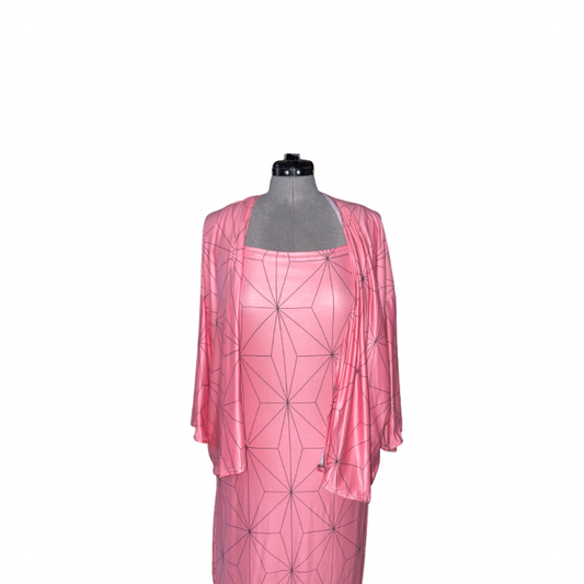 LIMITED “She Slays Pink” Nezuko inspired mini dress