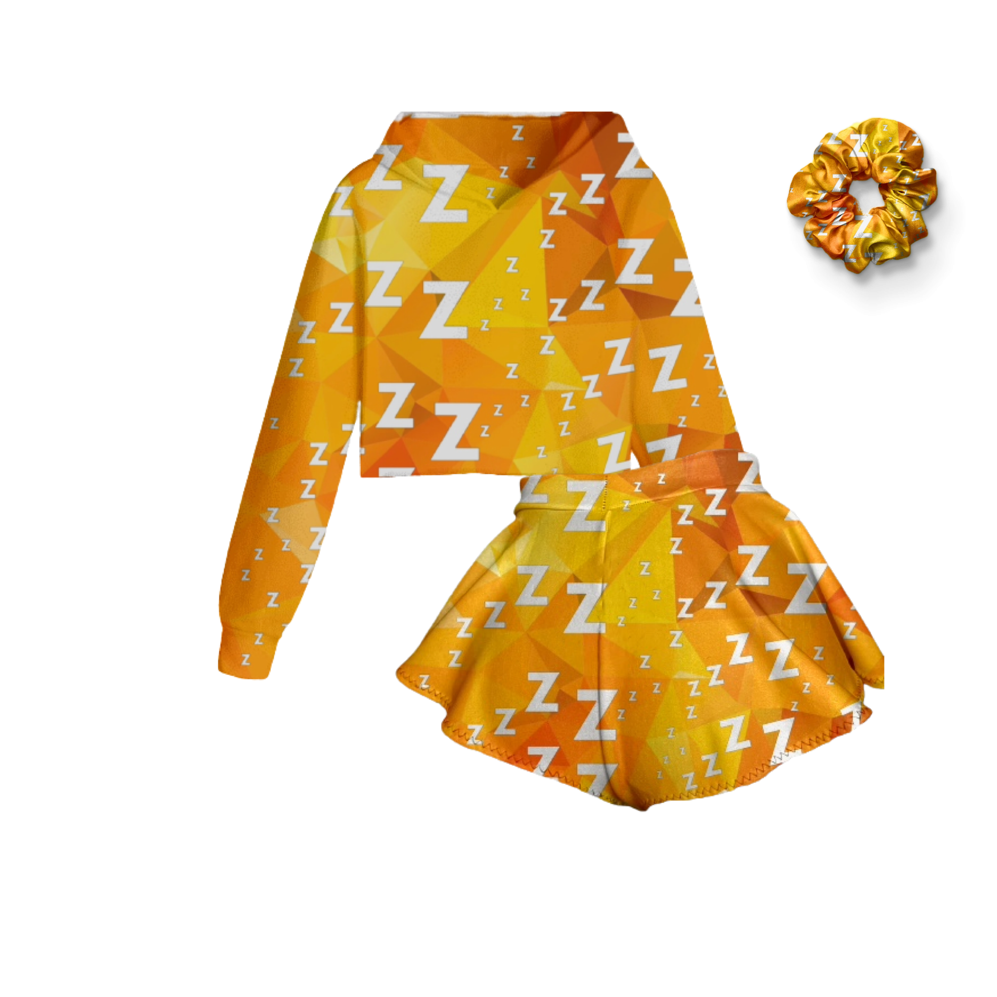 PREORDER Sleepy Warrior |“Zenitsu” inspired shorties COMFY KIT
