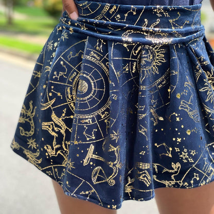 “Astrobae” Plush Fleece skirtie