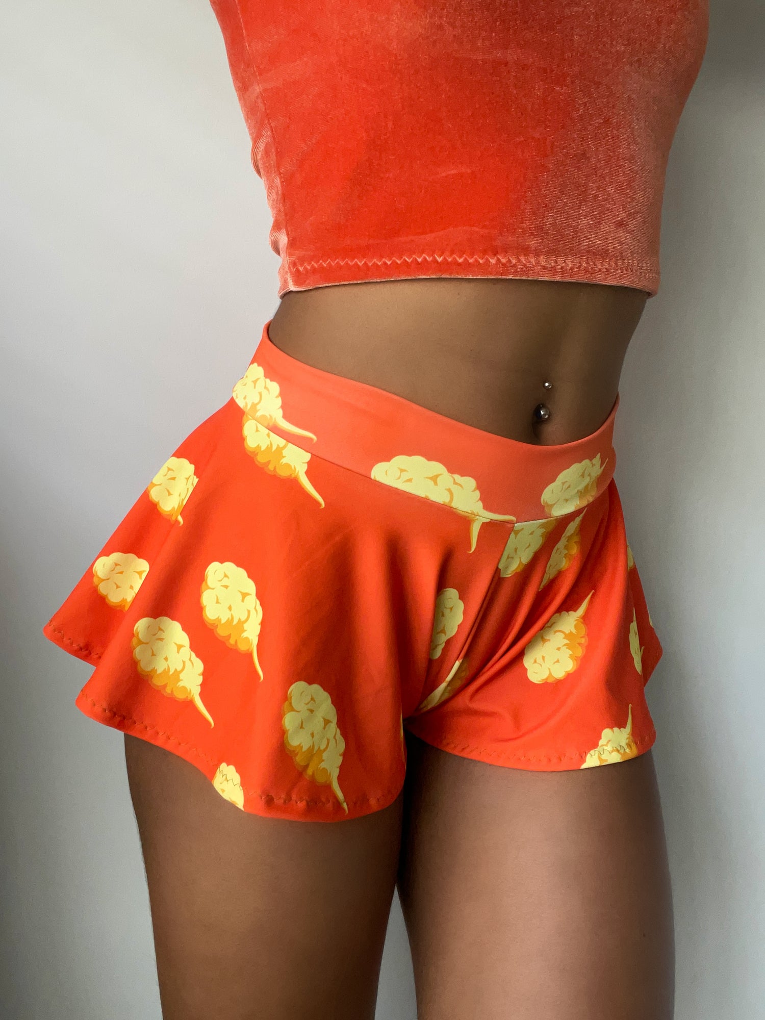 “Flying Nimbus” DBZ inspired shorties