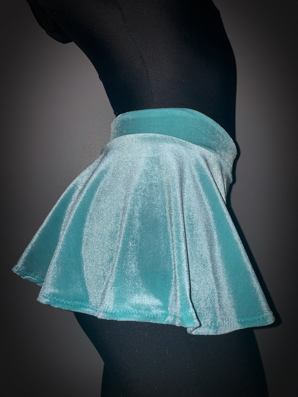 Aqua mami velvet shorties