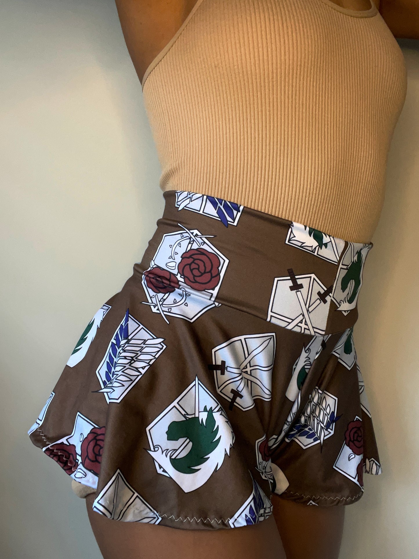 AOT inspired shorties