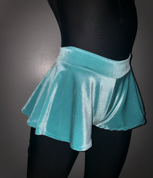 Aqua mami velvet shorties