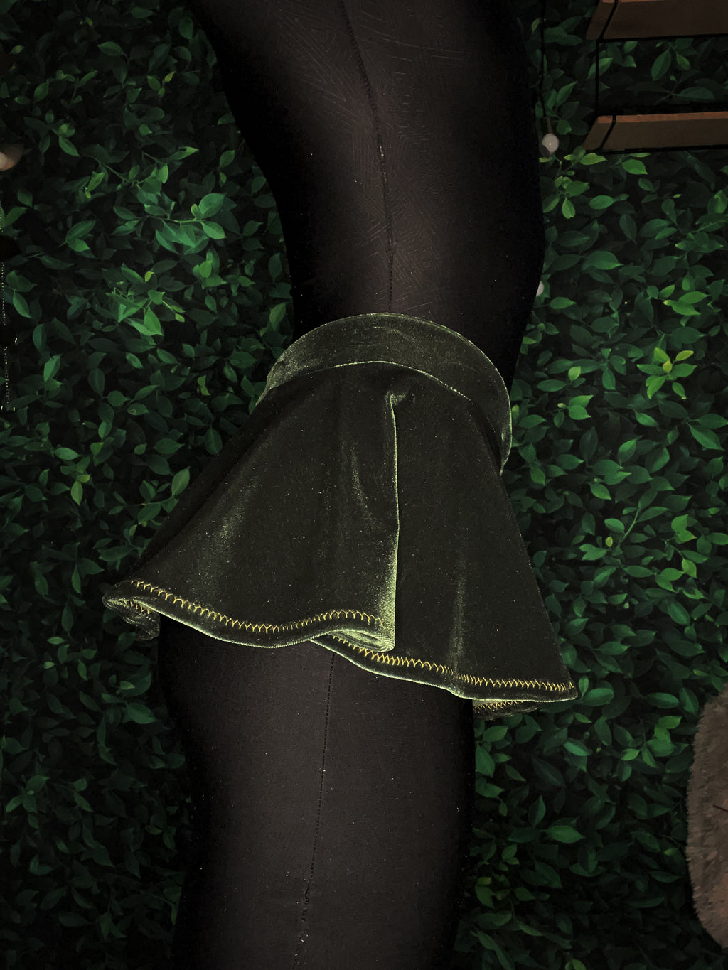 The Emerald velvet shorties